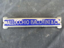 Placca radio Allocchio