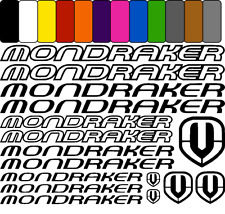 MONDRAKER ver2 adesivo sticker bici bicycle