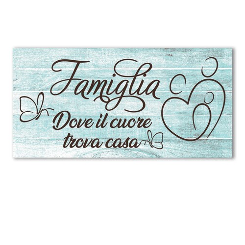 Quadro shabby chic famiglia - shabby,