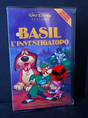 Basil investigatopo vhs - basil,