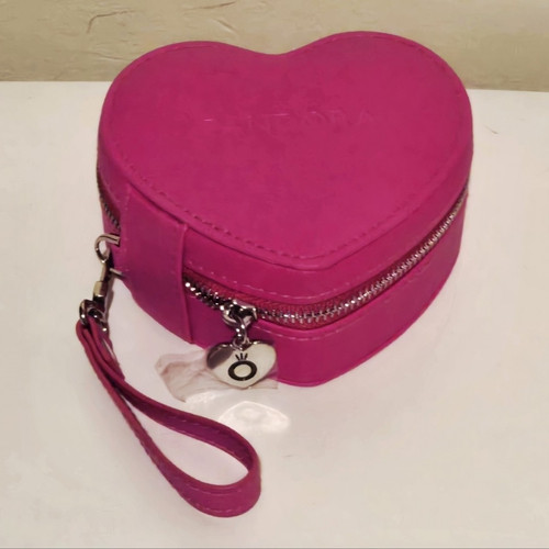Pandora cuore rosa - rosa, ecopelle