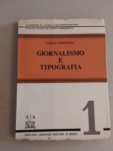 Giornalismo tipografia - giornalismo,