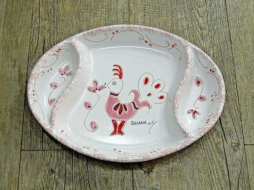 Ceramica sarda antipastiera - ceramica,
