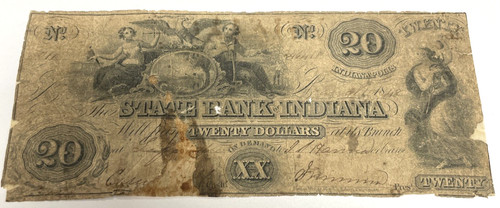 Banconota dollari 1851 the - banconota,