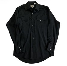 Camicia ELY Cattleman nera