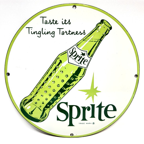 Sprite soda insegna smaltata - soda,