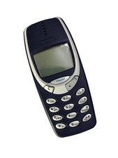 CELLULARE NOKIA 3310 BLU  FUNZIONANTE ,NO CARICATORE.