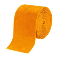 2"x3yd Orange Velvet Gift