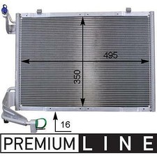 CONDENSATORE RADIATORE ARIA