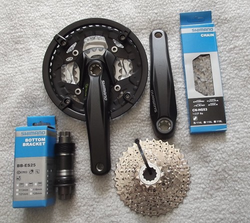 Kit usura bici mtb shimano - bici,