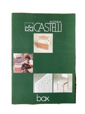 Catalogo Anonima Castelli Sedia Box Design Enzo Mari