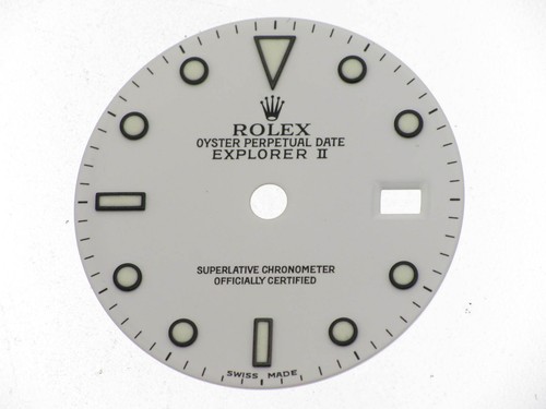 White dial rolex explorer - rolex,