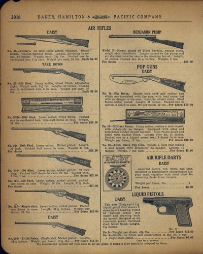 1920 carta pubblicitaria daisy - 1920,