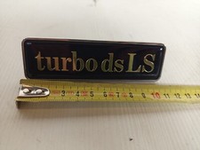 scritta originale anteriore Lancia Thema turbo ds LS