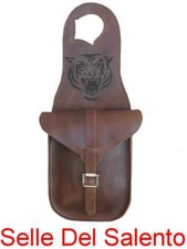 Bisaccia western in pelle pomo