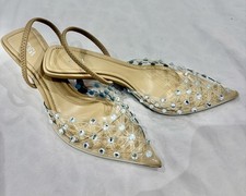 Zara Crystal Slingback tacchi