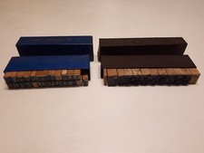 SET DI TIMBRI ANTICHI IN LEGNO
