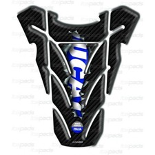 Paraserbatoio "Top wings Rip" carbon look/bleu per DUCATI Monster