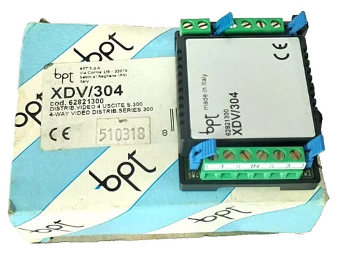 Bpt xdv 304 distributore video - xdv/304,