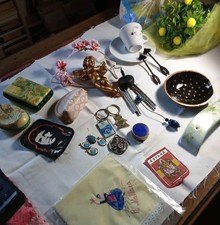 Lotto oltre 25 pezzi misti, idea regalo di Natale, oggetti da collezione