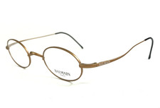 Montatura occhiali da vista vintage Balmain 5186 oro opaco 316 poggia naso 43-25-130