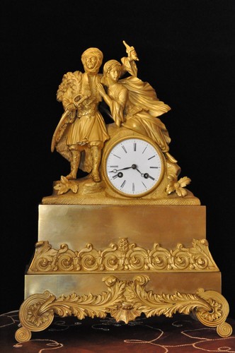 Orologio filenico con sposa - con, la