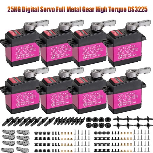 8pcs servo digitale metallo - digitale,