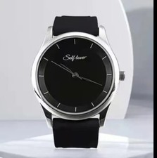 Orologi da uomo Top Brand Big Sport Al Quarzo Elegante Vips Black