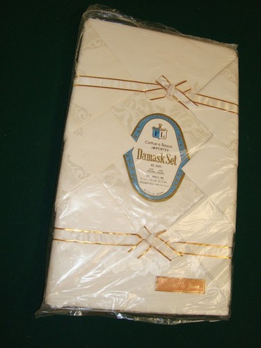 Set tovaglia damascata - set,