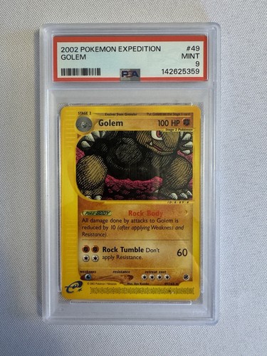 Pokemon 2002 golem - 2002,
