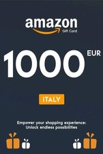 GIFT CARD Amazon da 1000€ SCONTATO A 750€ PACCHETTO BUONO REGALO AMAZON