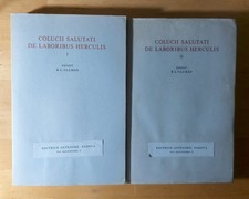 COLUCCIO SALUTATI, DE LABORIBUS HERCULIS, a c. di ULLMAN, 2 V. INTONSO ANTENORE