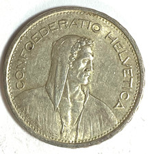 Moneta argento 5 cinque