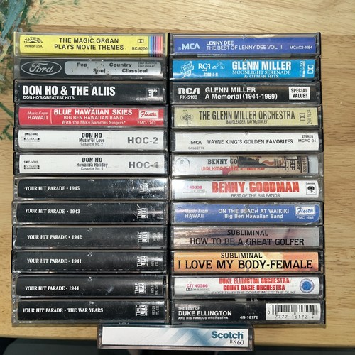 Cassette tape collection - cassette,