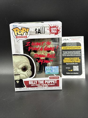 Firmato tobin bell - tobin, billy
