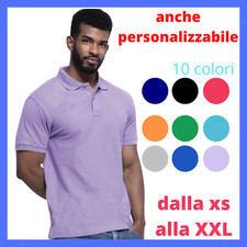Polo Uomo Manica Corta in 100%