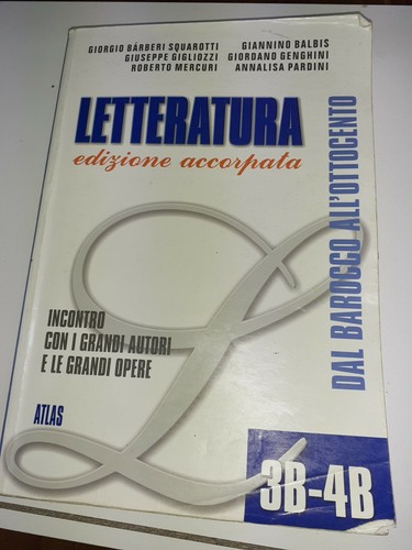 Letteratura edizione accorpata - letteratura,