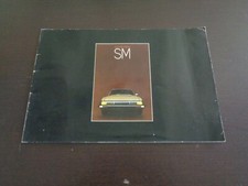 BROCHURE CITROEN SM IN