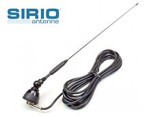 SIRIO SDB-270 BLACK ANTENNA DUAL BAND VEICOLARE VHF/UHF STILO NERO 53cm