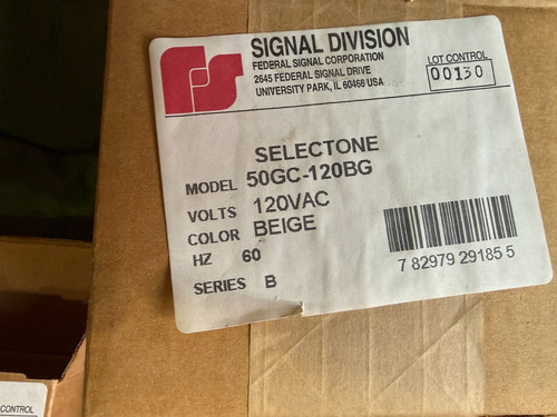 Federal signal 50gc 120bg - signal, 50gc-120bg