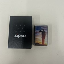 Zippo lighter soldier salute - lighter,