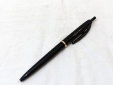 PENNA BIRO SFERA A SCATTO BIC MODELLO M17 NERO/ORO VINTAGE ANNI 70