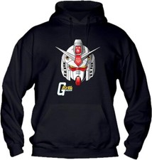 Felpa Uomo & Bambino con Cappuccio - Gundam H.  - Divertente Humor