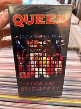 Queen live budapest vhs - live,