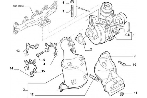 55215012 catalizzatore fiat - -,