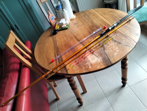 Dam boat quiver - boat, canne