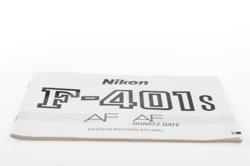 Nikon 401s manuale di - f-401s,