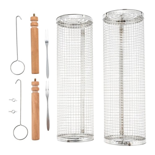 Cestini grill acciaio inox - cestini,