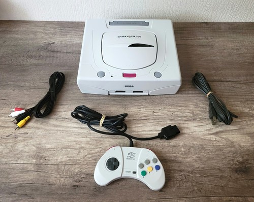 Console sega saturn blanche - saturn,