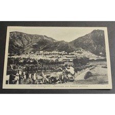 Cartolina Sala Consilina - Panorama con Lavatoio Pubblico